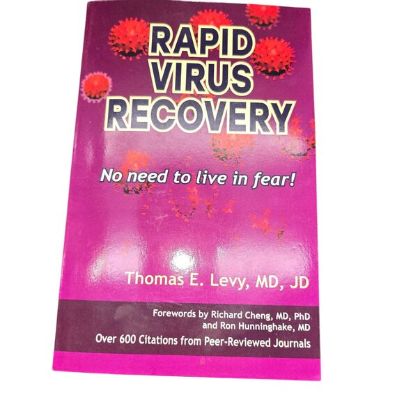 Rapid Virus Recovery Book By Thomas E. Levy MD JD Paperback VG 17185-CM - Picture 1 of 6